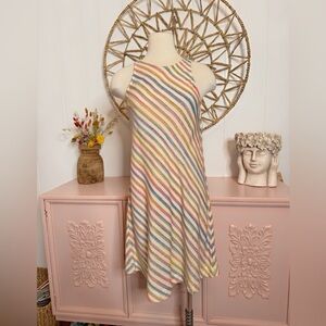 Lou & Grey Pastel Striped‎ Mini Dress